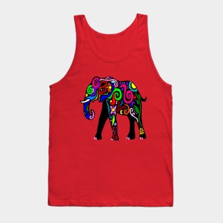 Psychedelic Elephant Tank Top